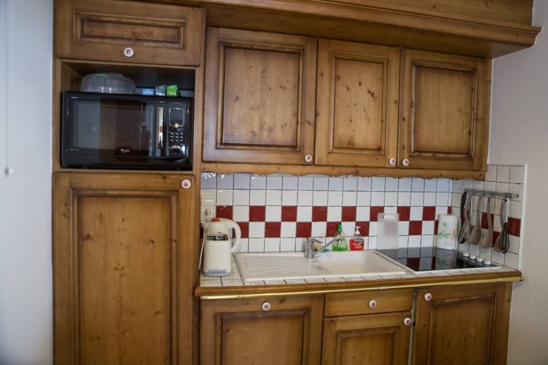 Location de vacances - Appartement à Les Carroz d'Arâches - cuisine