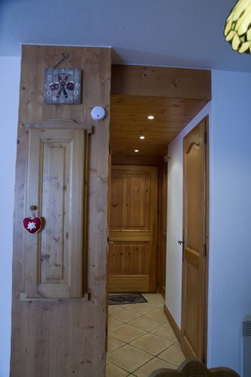 Location de vacances - Appartement à Les Carroz d'Arâches - entrée