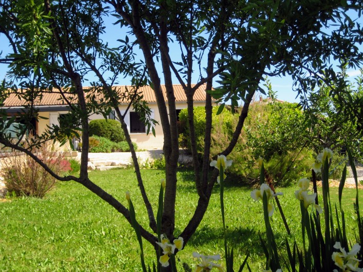 Location de vacances - Villa à Saint-Jean-de-Maruéjols-et-Avéjan - le jardin