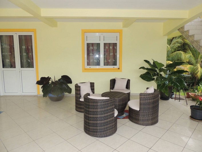 Location de vacances - Appartement à Rivière-Pilote - terrasse