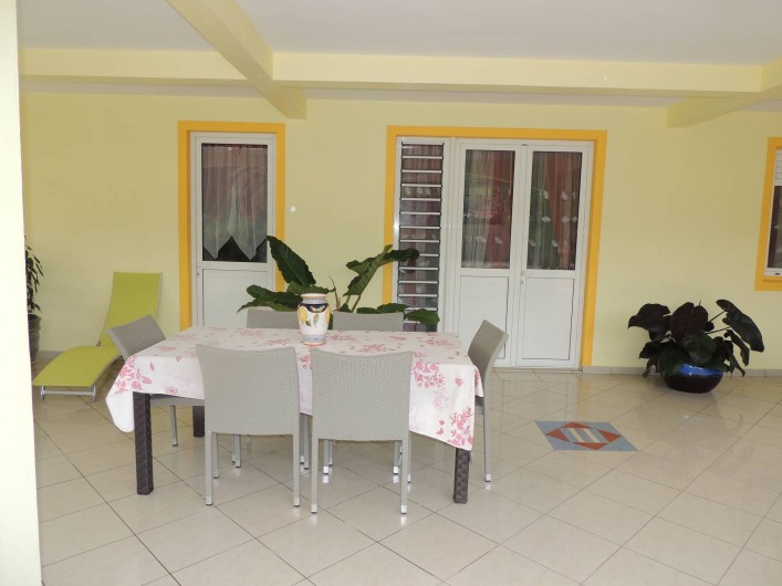 Location de vacances - Appartement à Rivière-Pilote - terrasse