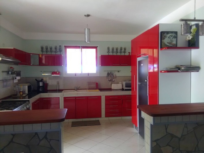 Location de vacances - Appartement à Rivière-Pilote - cuisine