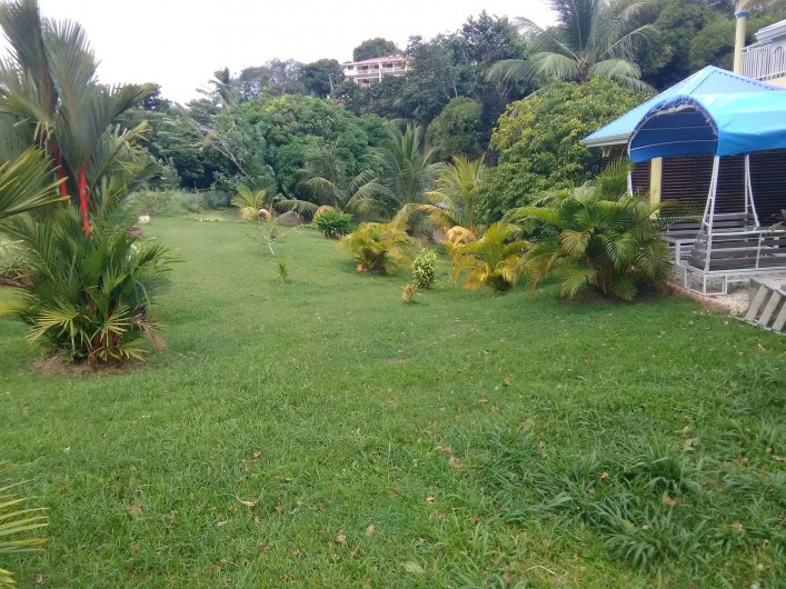 Location de vacances - Appartement à Rivière-Pilote - jardin