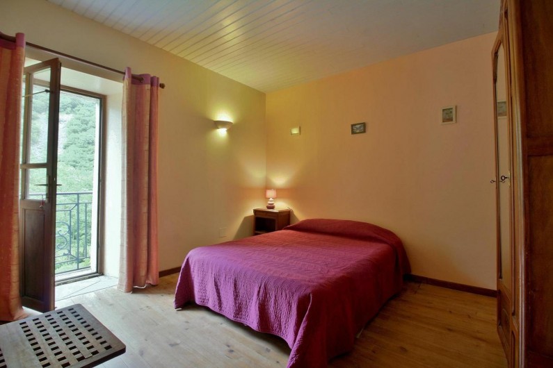 Location de vacances - Gîte à Gavarnie-Gèdre - Chambre 1 - lit double