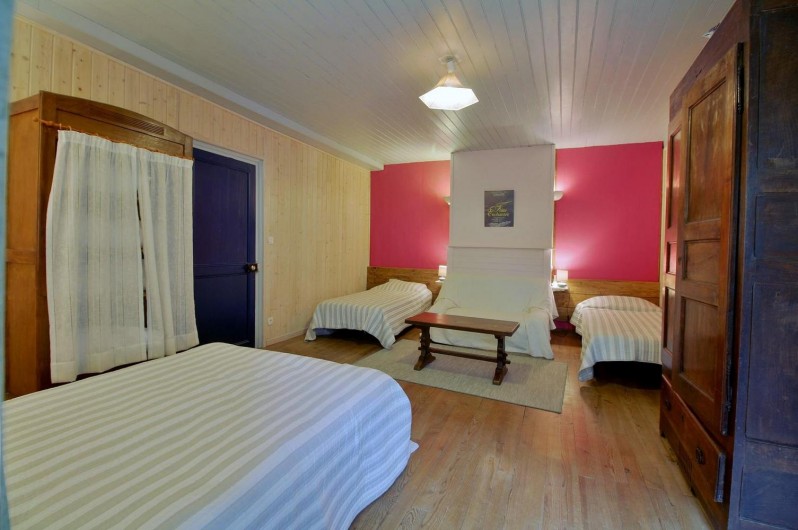Location de vacances - Gîte à Gavarnie-Gèdre - Chambre 4 - lits simples
