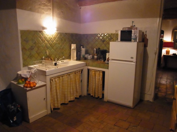 Location de vacances - Mas à Saint-Roman-de-Codières - La cuisine