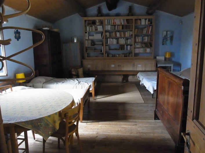 Location de vacances - Mas à Saint-Roman-de-Codières - Le dortoir