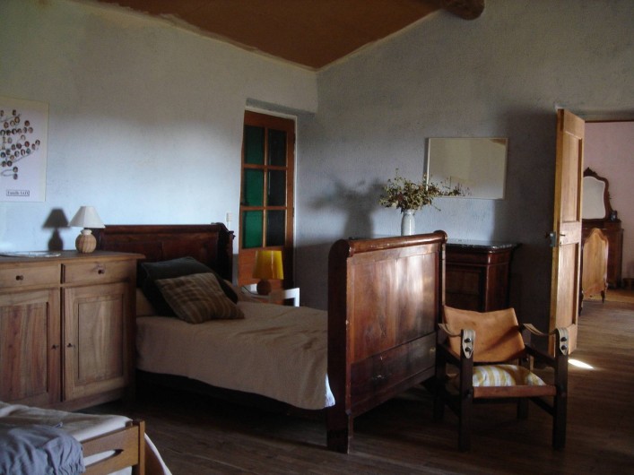 Location de vacances - Mas à Saint-Roman-de-Codières - Le dortoir