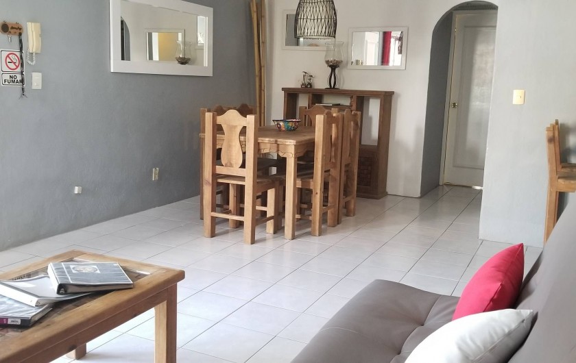 Location de vacances - Appartement à Playa del Carmen - salle à manger