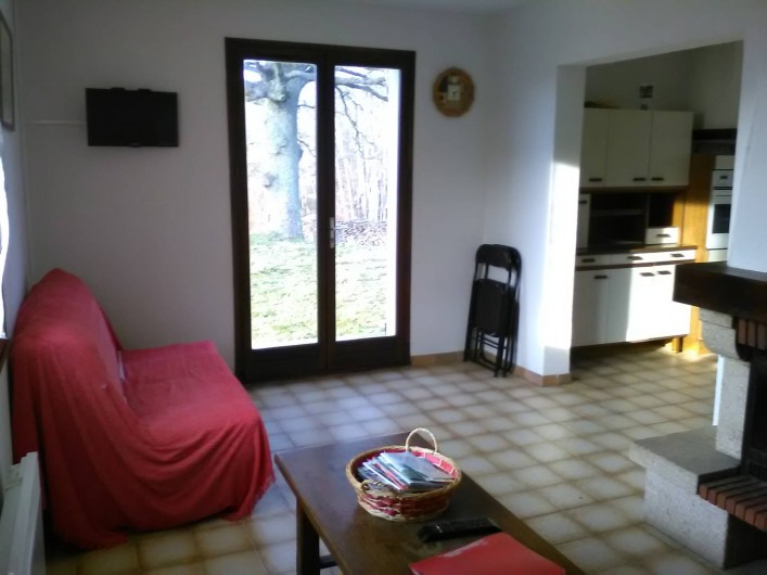 Location de vacances - Gîte à Bromont Lamothe - Le salon