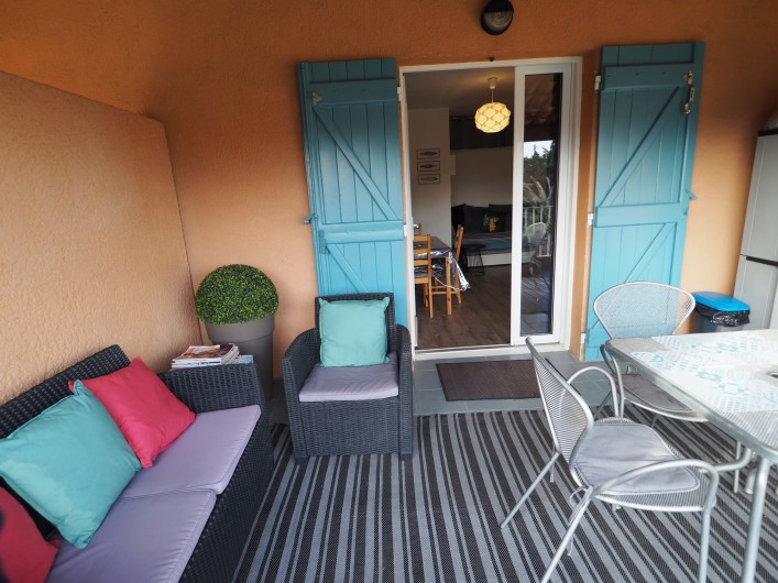 Location de vacances - Studio à Hyères - Terrasse
