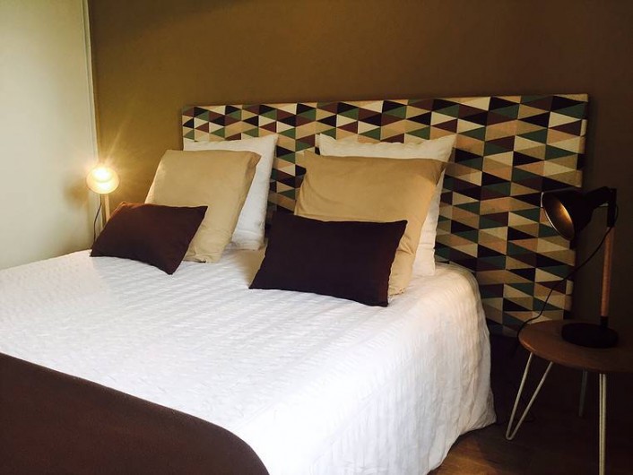 Location de vacances - Villa à Sauvelade - Chambre double  " Soyez créatif "