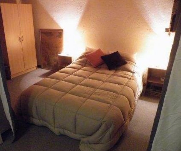 Location de vacances - Appartement à Les Angles - Espace chambre sous mezzanine