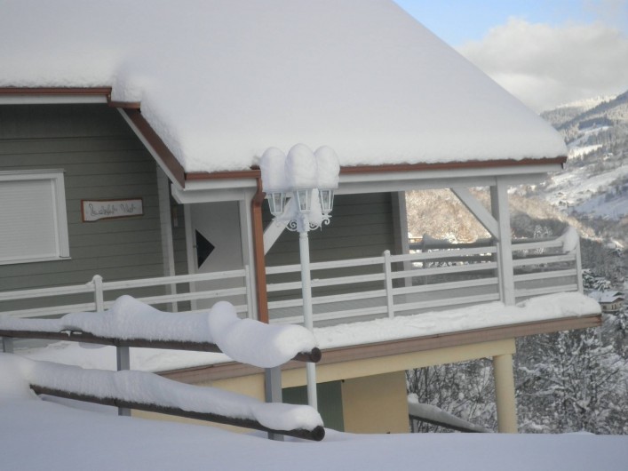 Location de vacances - Chalet à La Bresse - de la neige! /  Le Chalet Vert /  La Bresse