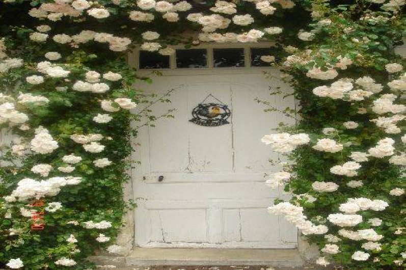 Location de vacances - Château - Manoir à Le Mesnil-sur-Blangy - Porte d'entrée