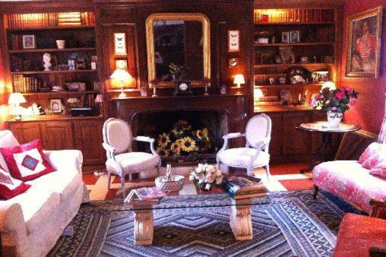 Location de vacances - Château - Manoir à Le Mesnil-sur-Blangy - Salon