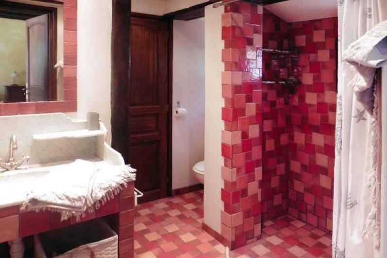 Location de vacances - Villa à Cabriès - Maisonnette 4P salle de douche & toilette