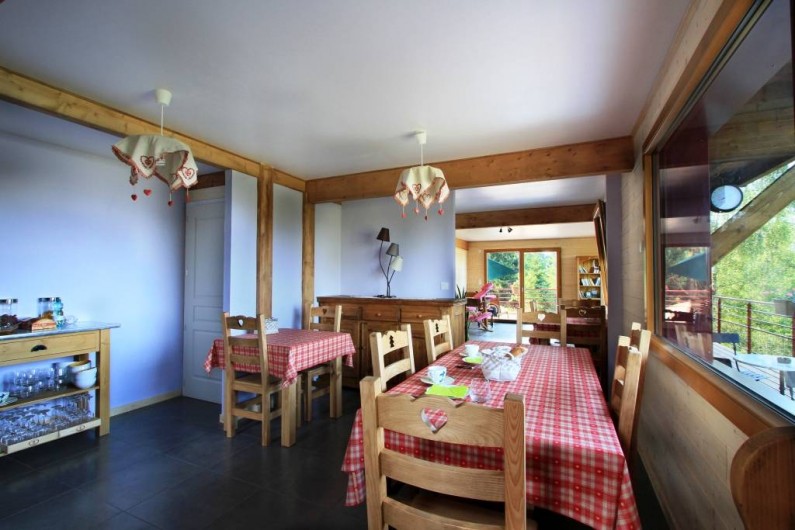 Location de vacances - Chalet à Le Tholy - La salle à manger