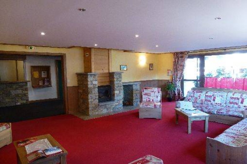 Location de vacances - Appartement à Aussois - Salon commun avec accès WIFI