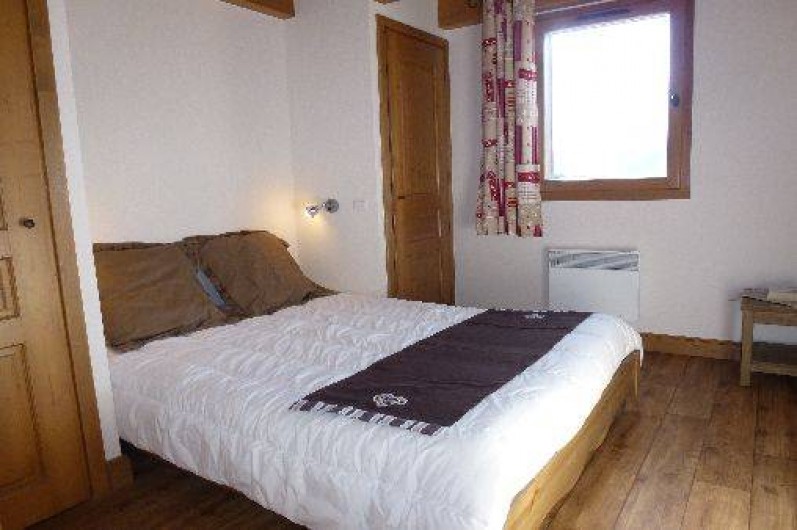 Location de vacances - Appartement à Aussois - Chambre parentale