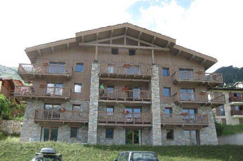 Location de vacances - Appartement à Aussois - Façade sud-est