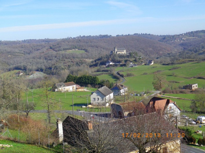 Location de vacances - Villa à Chasteaux - Vue de la terrasse