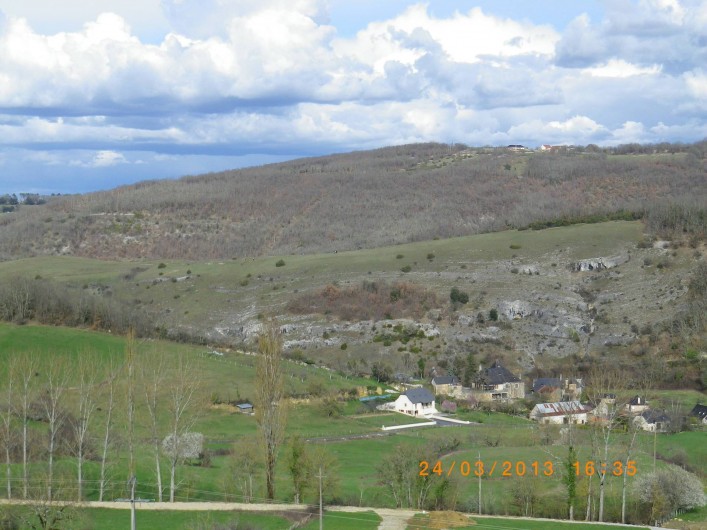 Location de vacances - Villa à Chasteaux - Vue de la terrasse
