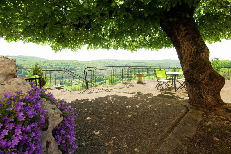 Location de vacances - Villa à Chasteaux - Terrasse à l'ombre