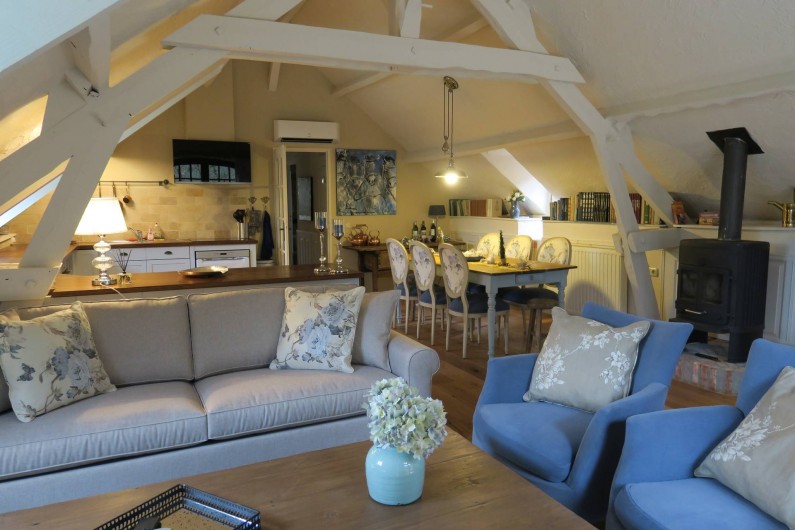 Location de vacances - Villa à Auriac-du-Périgord - COIN SALON