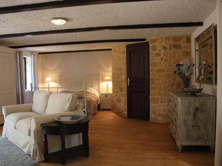 Location de vacances - Villa à Auriac-du-Périgord - CHAMBRE AU REZ-DU-CHAUSSEE