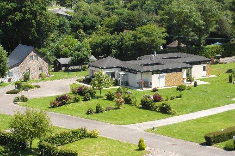 Location de vacances - Bungalow - Mobilhome à Le Bourg-Dun - vue des sanitaire