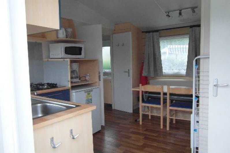 Location de vacances - Bungalow - Mobilhome à Le Bourg-Dun - intérieur  vernus  1 a 4 personnes