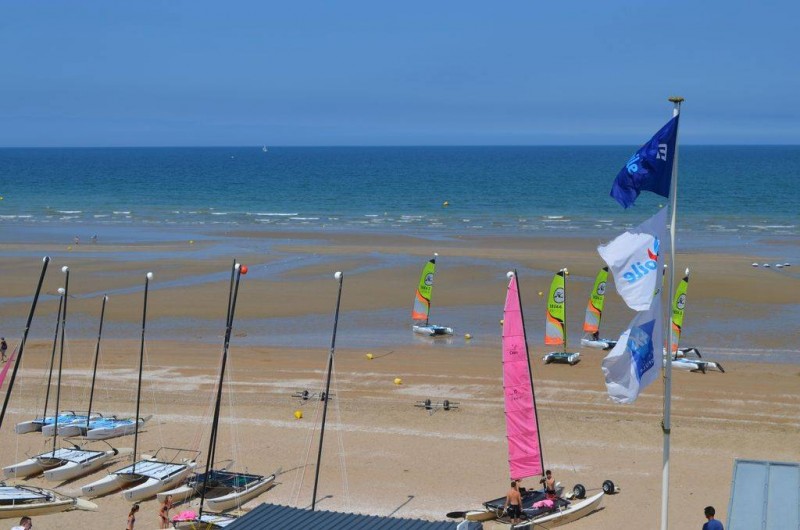 Location de vacances - Appartement à Cabourg - vue du balcon