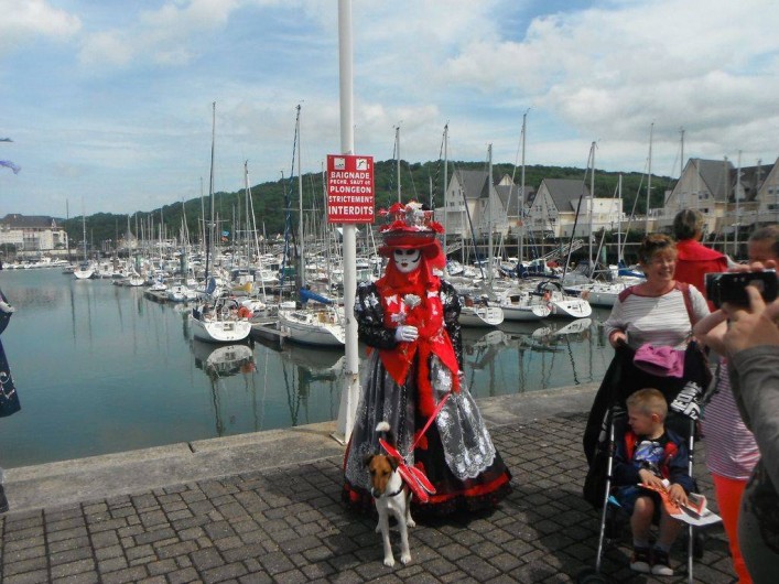 Location de vacances - Appartement à Cabourg - fête maritime au port de DIVES SUR MER