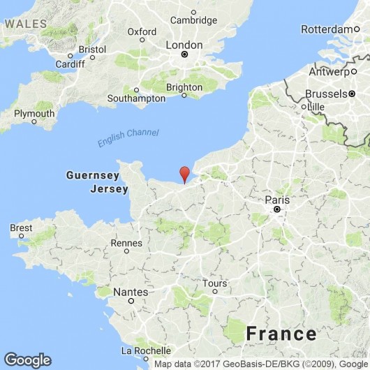 Location de vacances - Appartement à Cabourg - Situation de Cabourg