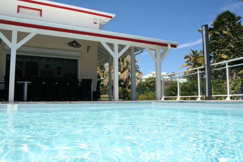 Location de vacances - Villa à Saint-François - vue facade