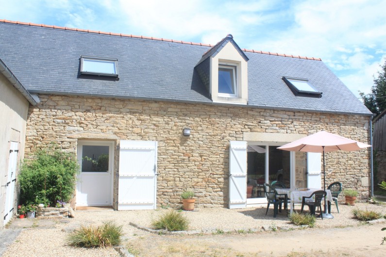 Location de vacances - Gîte à Mahalon - Côté cour.