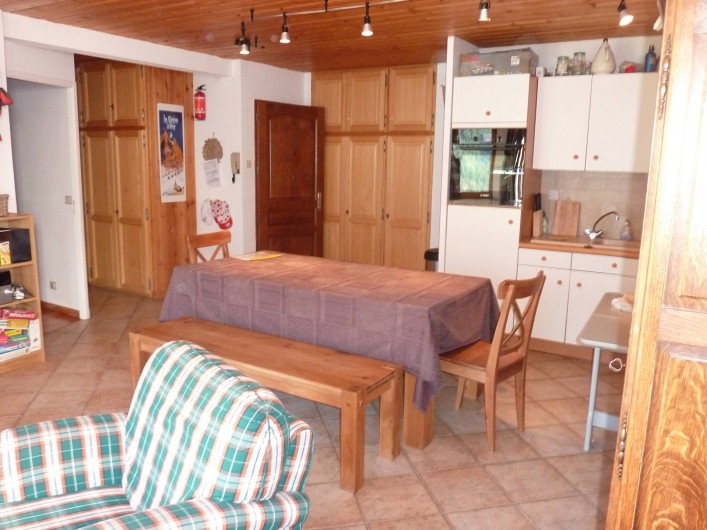 Location de vacances - Appartement à La Grave - Salle à manger