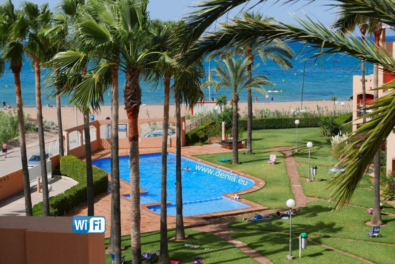 Location de vacances - Appartement à Dénia - VUE MER