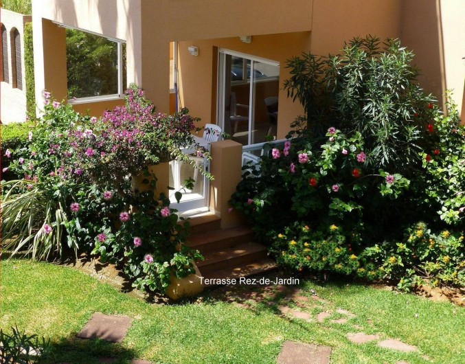 Location de vacances - Appartement à Dénia - Terrasse Rez-de-Jardin