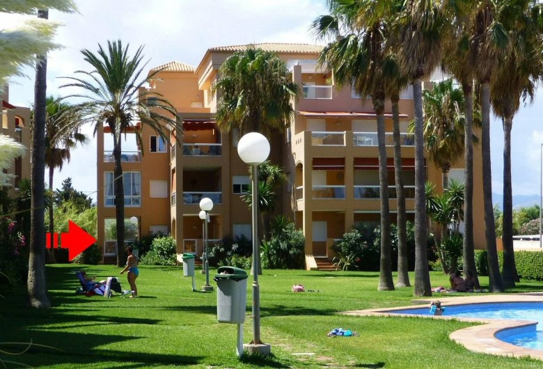 Location de vacances - Appartement à Dénia - La Résidence >> Rez-de-Jardin