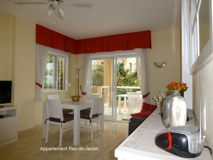 Location de vacances - Appartement à Dénia - Appartement Rez-de-Jardin