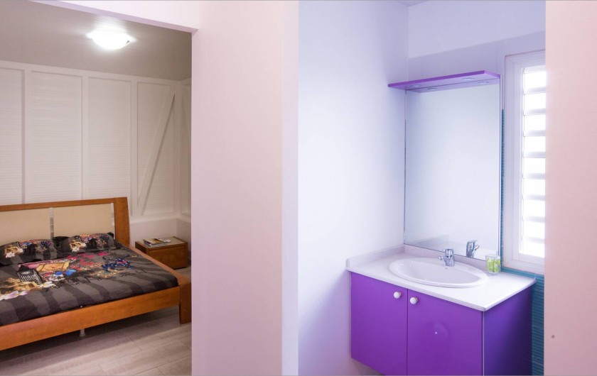 Location de vacances - Villa à Sainte-Anne - Lit 140x190