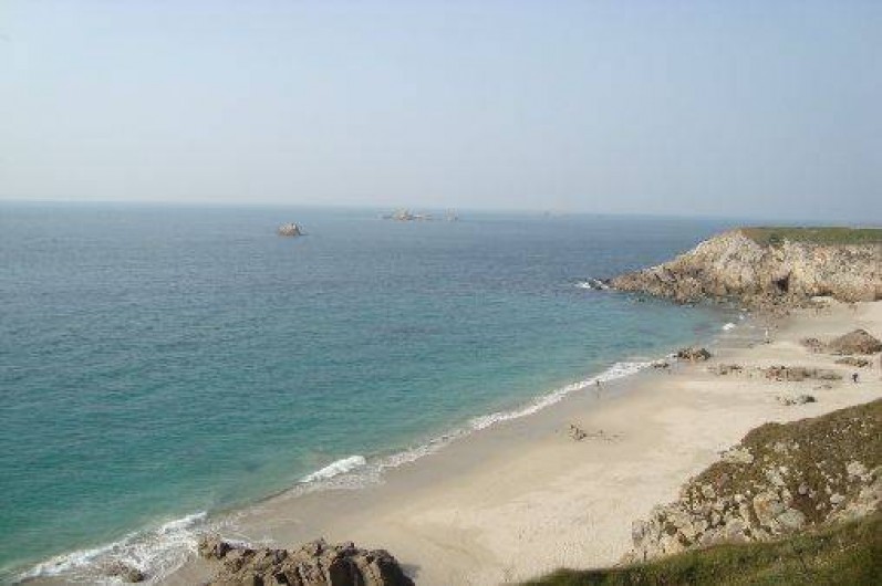 Location de vacances - Gîte à Brélès - Plage de sable fin blanc à Plouarzel.