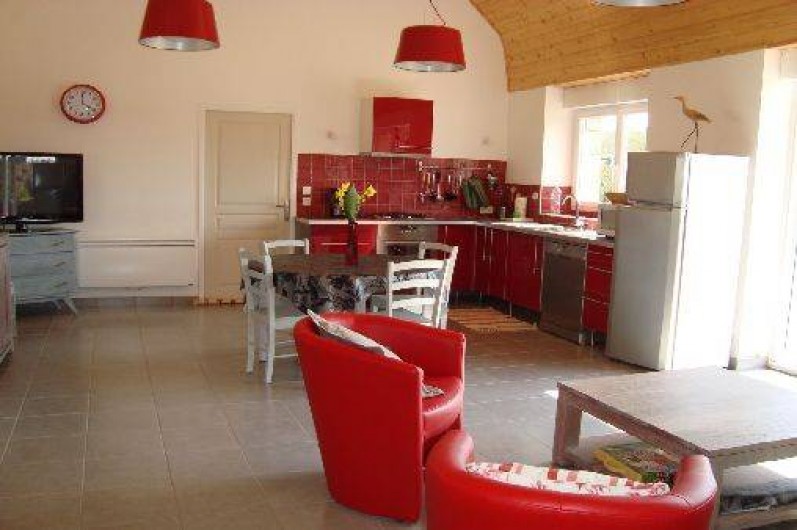 Location de vacances - Gîte à Brélès - Le coin cuisine.