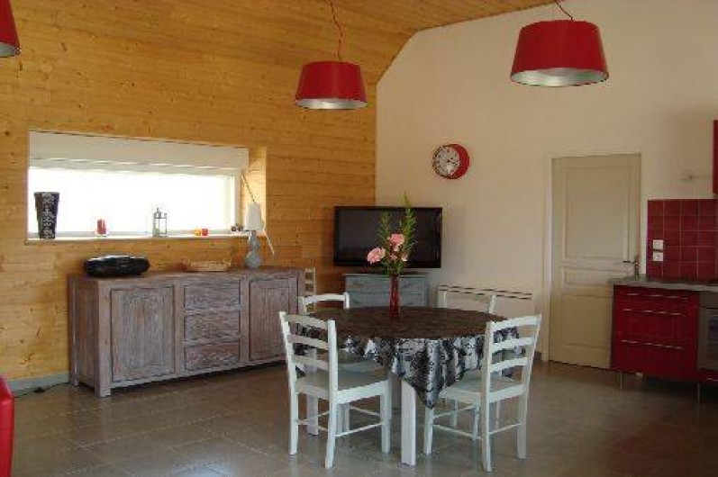 Location de vacances - Gîte à Brélès - Un grand écran télé .