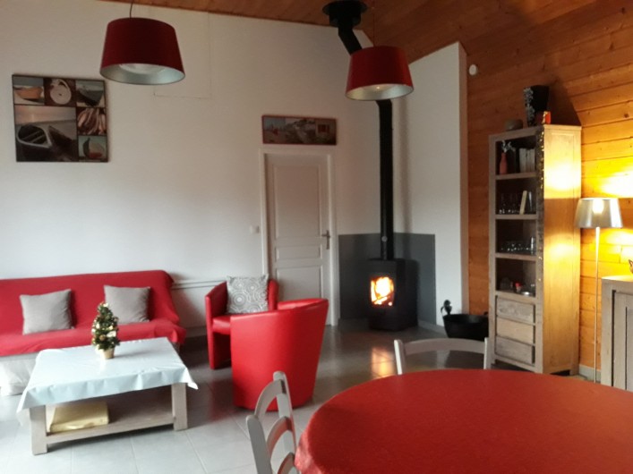 Location de vacances - Gîte à Brélès - Le coin salon.