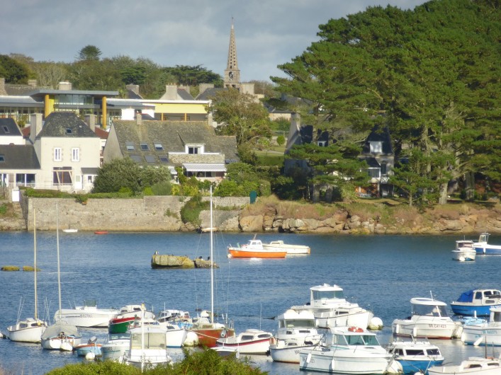 Location de vacances - Gîte à Brélès - Petite vue du port de Lanildut.