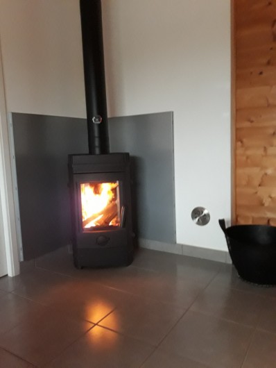 Location de vacances - Gîte à Brélès - Belle flambée!