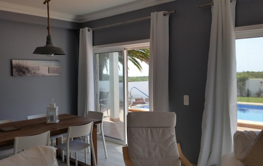 Location de vacances - Villa à Raposeira - Salle a manger
